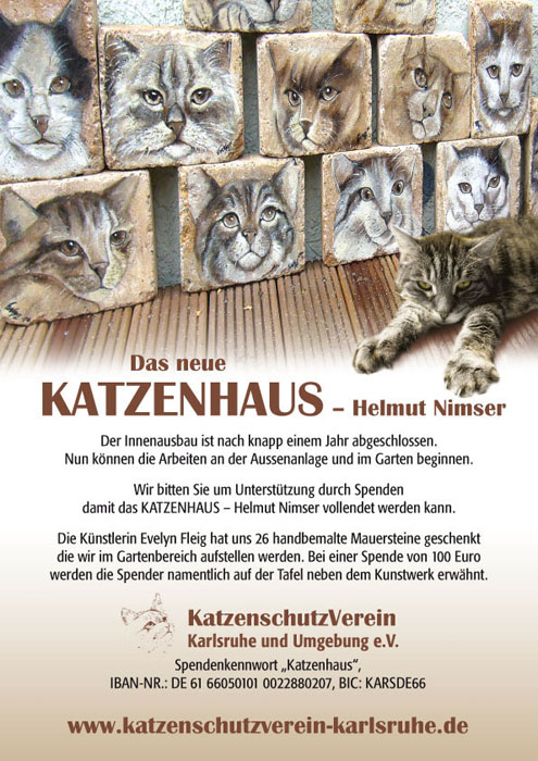 evelyn fleig katzenhaus spenden aufruf