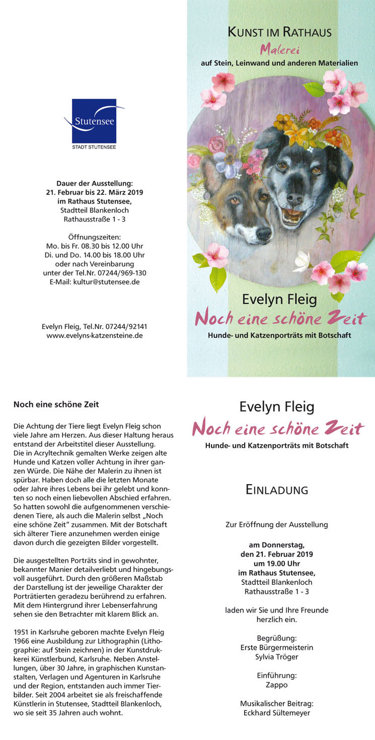 evelyn fleig einladung 2019 rathaus stutensee